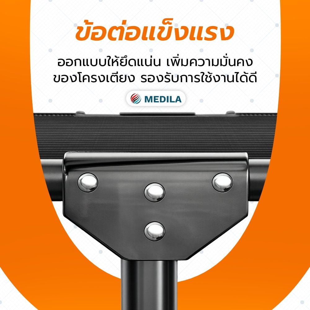 เตียงพับ MEDILA รุ่น CH0138BU ขนาด 55X170X29 ซม. สีน้ำเงิน_6